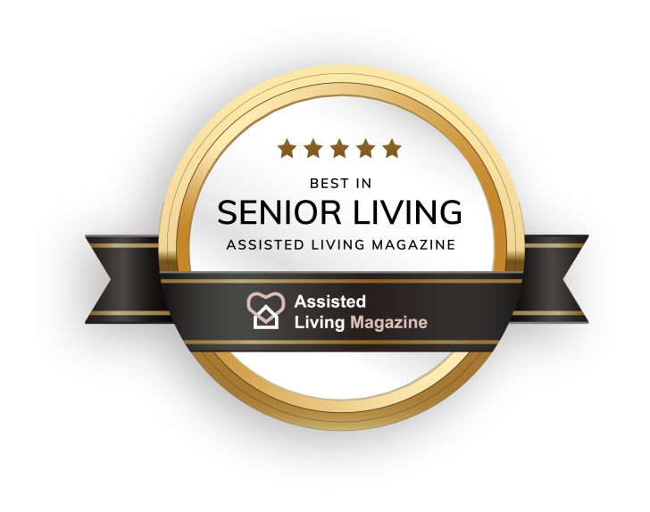 Assisted Living Magazine Best in Senior Living badge