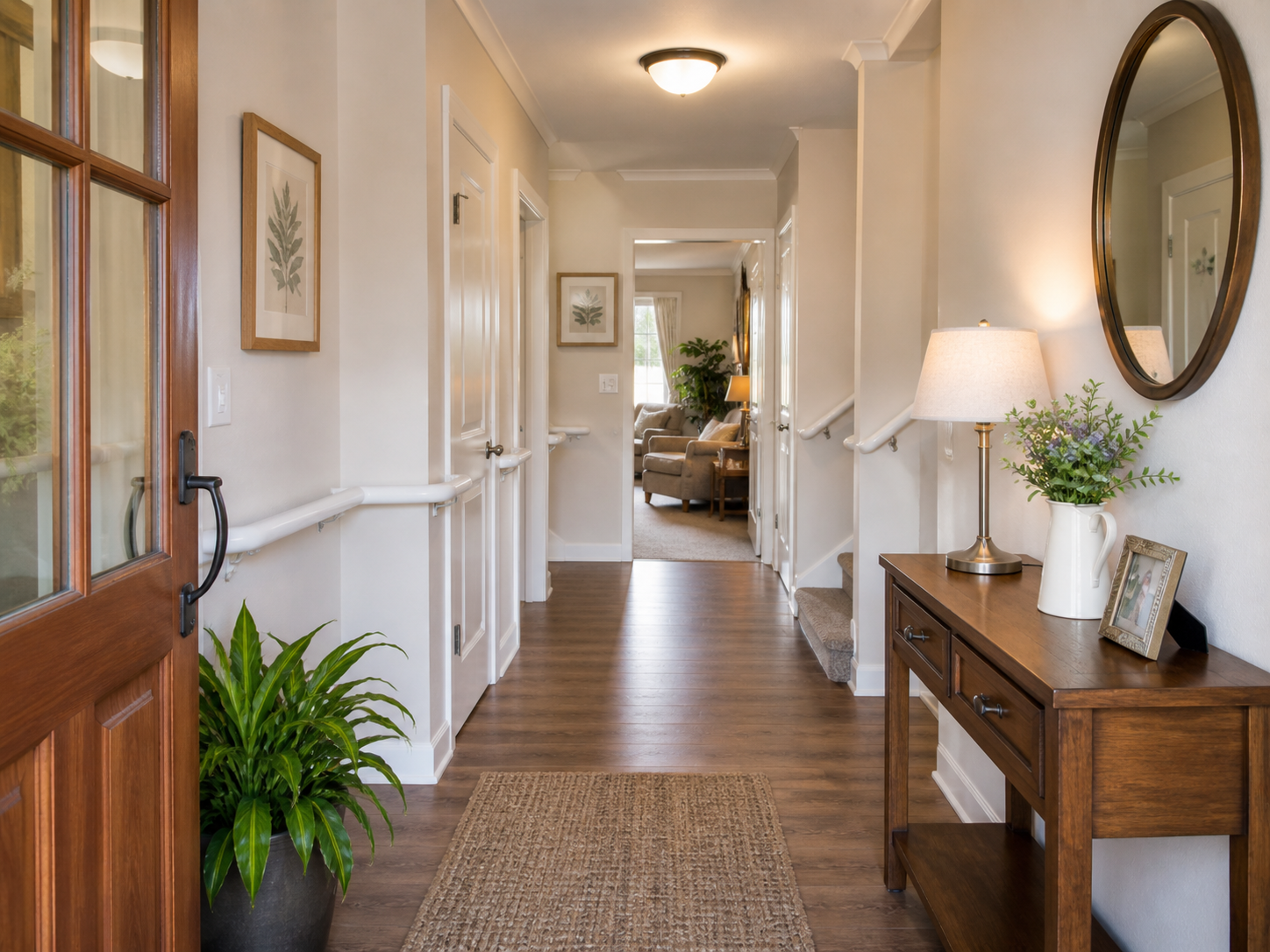 Inviting entryway